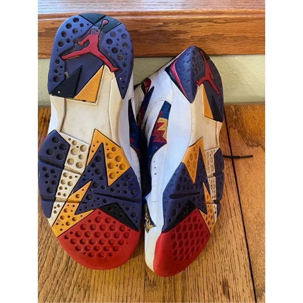 Jordan 7 Nothing But Net Shoes (9.5) - Picture 4 of 6
